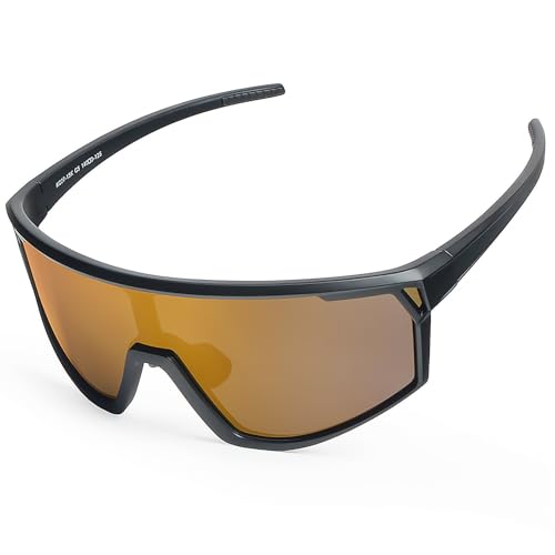UVTQSSP Fahrradbrille für Herren Damen UV 400 Schutz Schutzbrille MTB Sportbrille für Outdoorsport Radfahren Fahren Laufen Golf Baseball UVTQSSP Fahrradbrille für Herren Damen UV 400 Schutz Schutzbrille MTB Sportbrille für Outdoorsport Radfahren Fahren Laufen Golf Baseball von UVTQSSP