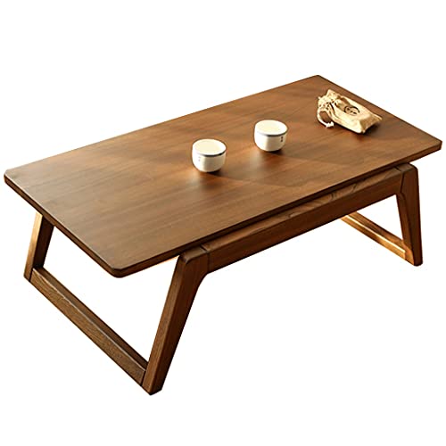 Tische aus Massivholz, für Tee, Wohnzimmer, Holz, Kaffee, Büro, niedriger Tisch, Schlafzimmer, Holz, altes Ulmenholz, Material (Farbe: Braun, Größe: 70 x 45 x 30 cm) (Braun 70 x 45 x 30 cm) Star of von UYDJAKX