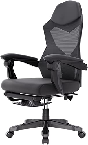 UYDJAKX Bürostuhl Ergonomischer 360-Grad-Dreh-Computer-Gaming-Stuhl mit Verstellbarer Rückenlehne und Sitzhöhe Star of Light von UYDJAKX