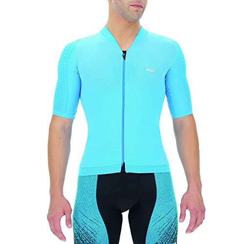 UYN Biking Airwing T-Shirt Turquoise/Black L von UYN