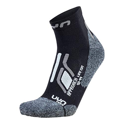 UYN Damen Trekking Approach Low Cut Socke, Black/Grey, 35/36 UYN Damen Trekking Approach Low Cut Socke, Black/Grey, 35/36 von UYN