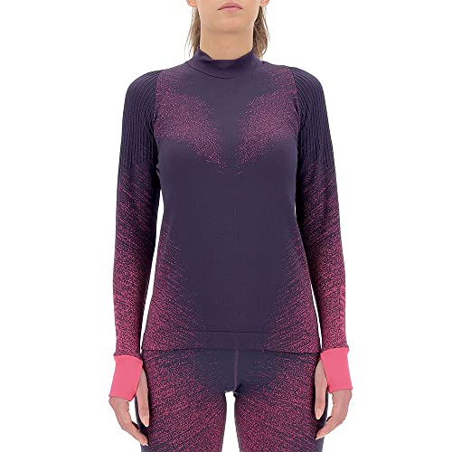 UYN Damen Exceleration Sweatshirt, Plum/Pink Yarrow, L UYN Damen Exceleration Sweatshirt, Plum/Pink Yarrow, L von UYN