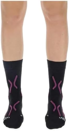 UYN S100055 Trekking Explorer Light Socks Women's Anthrazit/Lila 36 UYN S100055 Trekking Explorer Light Socks Women's Anthrazit/Lila 36 von UYN