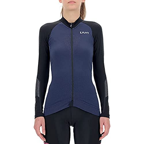 UYN Damen Granfondo Langarmshirt, Peacot/Blackboard, L UYN Damen Granfondo Langarmshirt, Peacot/Blackboard, L von UYN
