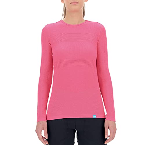 UYN Damen Natural Training T-Shirt, Pink Yarrow, S von UYN