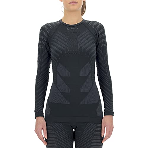 UYN Damen Resilyon Langarmshirt, Black/Anthracite, XS von UYN