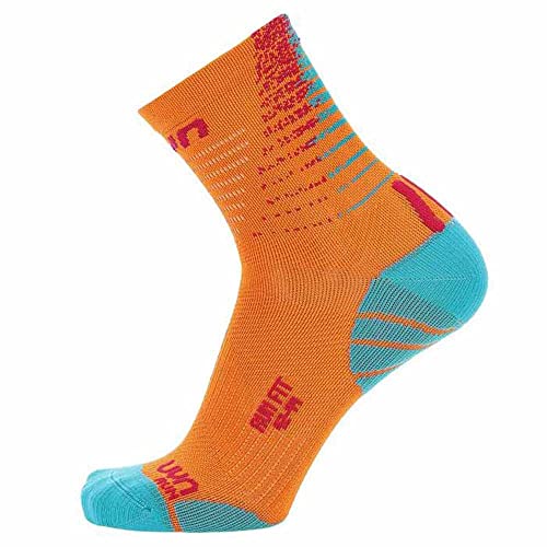 UYN Fit Socke Orange/Turquoise 41 UYN Fit Socke Orange/Turquoise 41 von UYN