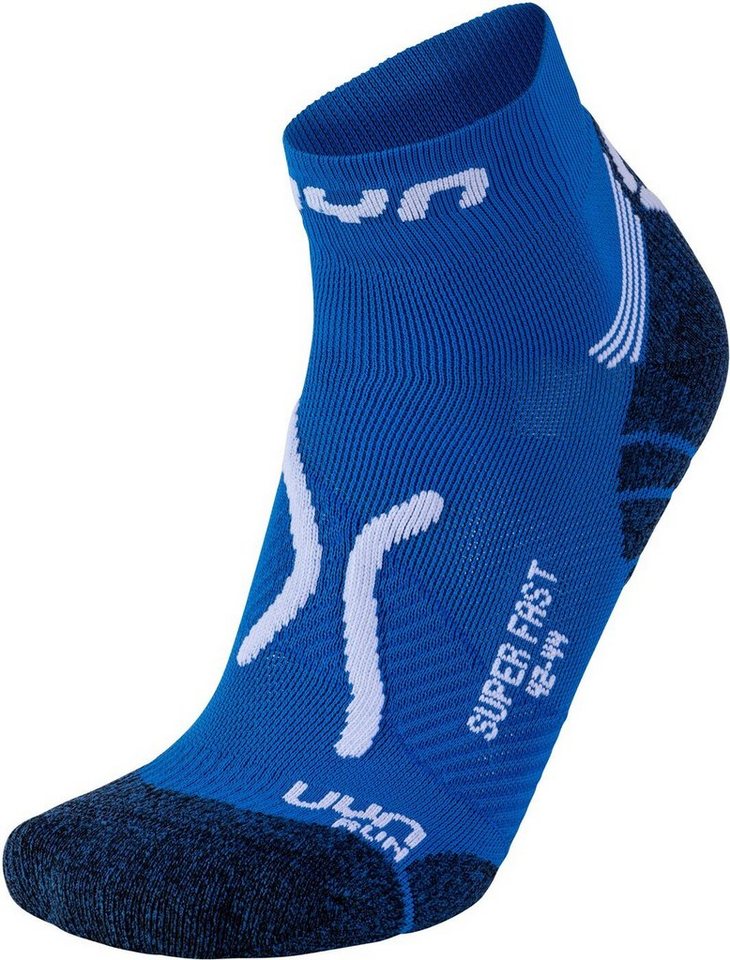 UYN Funktionssocken UYN MAN RUN SUPER FAST SOCKS A841 French Blue/White von UYN