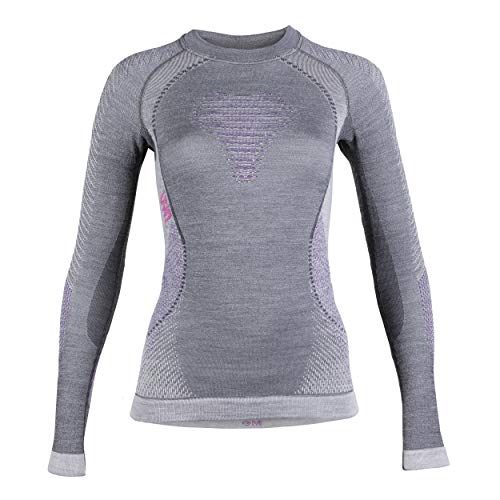 UYN Damen Fusyon Uw undertrøje Damen Unterhemd, Anthracite/Purple/Pink, L-XL EU UYN Damen Fusyon Uw undertrøje Damen Unterhemd, Anthracite/Purple/Pink, L-XL EU von UYN