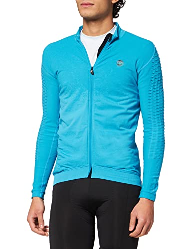UYN Herren Biking Airwing Winter T-Shirt, Turquoise/Black, XL von UYN