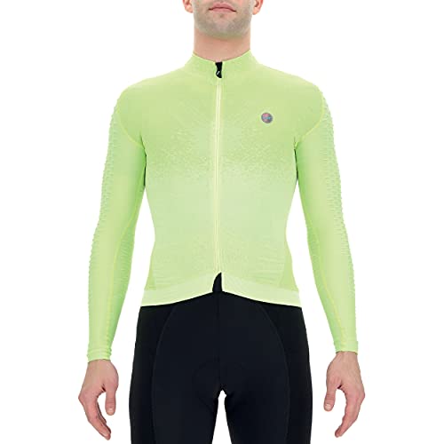 UYN Herren Biking Airwing Winter T-Shirt, Yellow/Black, L UYN Herren Biking Airwing Winter T-Shirt, Yellow/Black, L von UYN