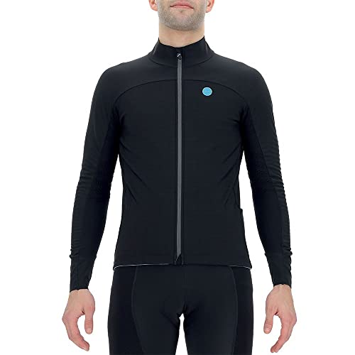 UYN Herren Coreshell Funktionsjacke, Black/Black/Turquoise, XL UYN Herren Coreshell Funktionsjacke, Black/Black/Turquoise, XL von UYN