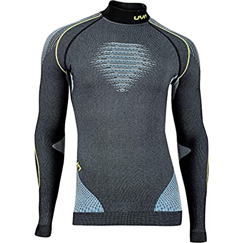 UYN Herren Evolutyon Uw Unterhemd, Anthracite Melange/Blue/Yellow Shiny, XXL UYN Herren Evolutyon Uw Unterhemd, Anthracite Melange/Blue/Yellow Shiny, XXL von UYN