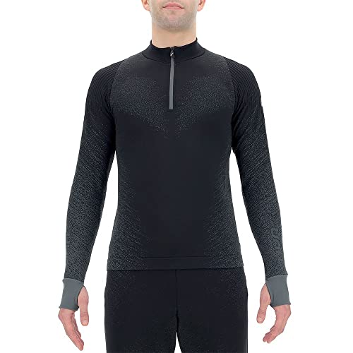 UYN Herren Exceleration Sweatshirt, Black/Cloud, XXL UYN Herren Exceleration Sweatshirt, Black/Cloud, XXL von UYN