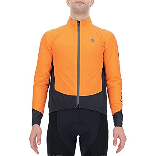 UYN Herren Packable Funktionsjacke, Orange/Black, M UYN Herren Packable Funktionsjacke, Orange/Black, M von UYN