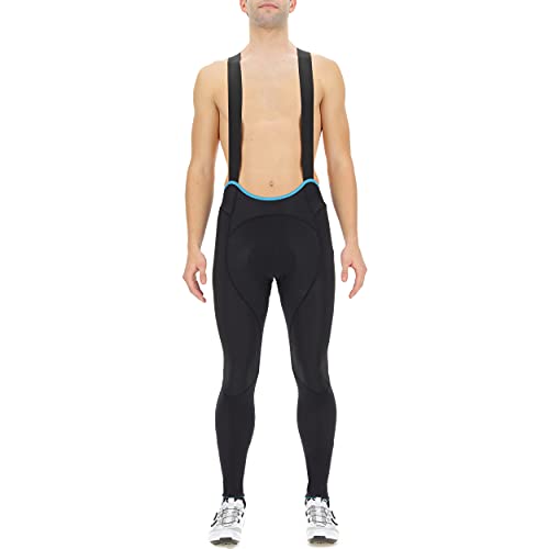 UYN Herren Race Deep Trägerhose, Black/Turquoise, L UYN Herren Race Deep Trägerhose, Black/Turquoise, L von UYN