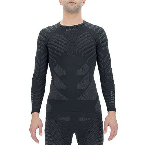 UYN Herren Resilyon Langarmshirt, Black/Anthracite, L/XL UYN Herren Resilyon Langarmshirt, Black/Anthracite, L/XL von UYN
