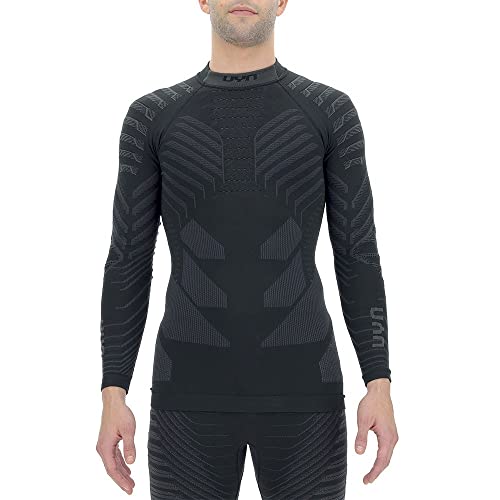 UYN Herren Resilyon Langarmshirt, Black/Anthracite, XXL UYN Herren Resilyon Langarmshirt, Black/Anthracite, XXL von UYN