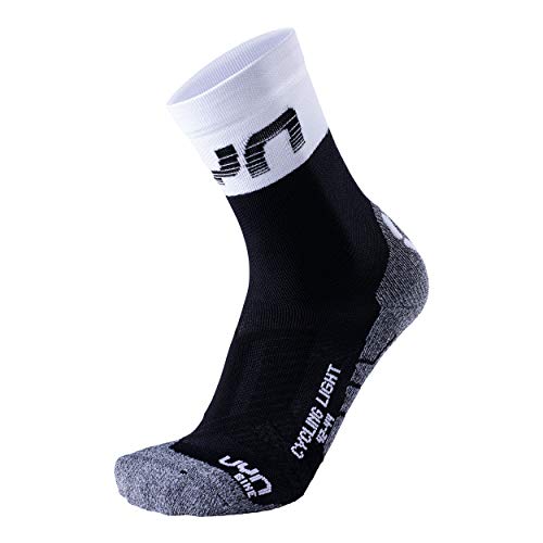 UYN LIGHT HERREN FAHRRADSOCKEN, Black/White, 35/38 UYN LIGHT HERREN FAHRRADSOCKEN, Black/White, 35/38 von UYN