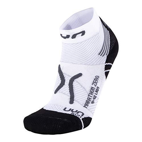 UYN Marathon Zero Runningsocken Damen Socken, weiß(White/Grey), S(37/38) von UYN