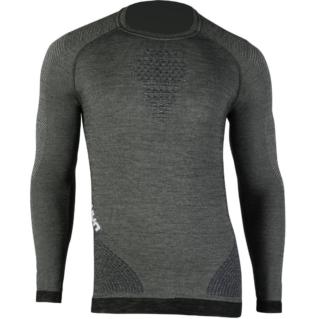 UYN Herren Merino Langarm Shirt FUSYON Shirt grey/york UYN Herren Merino Langarm Shirt FUSYON Shirt grey/york von Uyn