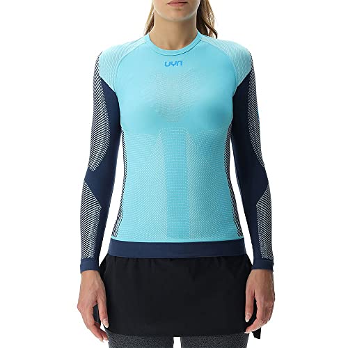 UYN O102431 Running PB42 OW Long_SL T-Shirt Women's Blau/Pfau Pracht L von UYN