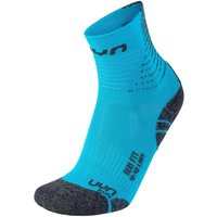 UYN Run Fit Laufsocken mit Cool-Air-Flow Technologie Damen blue atoll/pearl grey 35-36 von Uyn