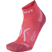 UYN Run Super Fast Laufsocken Damen coral/white 41-42 von Uyn