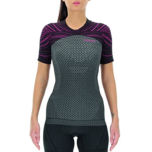 UYN Running Coolboost Ow T-Shirt Dawn Grey/Pink Gloss L von UYN