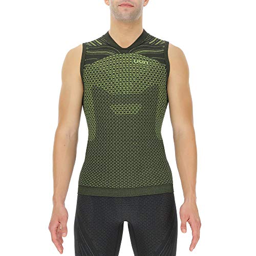 UYN Running Coolboost Ow T-Shirt Ultra Lime/Lizard S UYN Running Coolboost Ow T-Shirt Ultra Lime/Lizard S von UYN