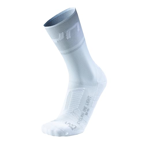 UYN S100287 CYCLING ONE LIGHT Socks Men's Weißsilber 47 von UYN