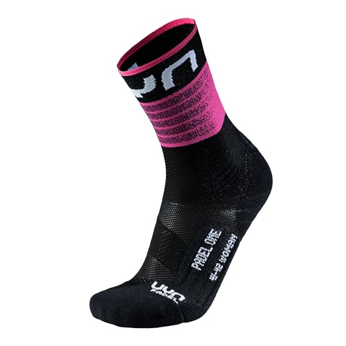 UYN S100290 PADEL ONE Socks Women's Schwarz/Rosa 40 UYN S100290 PADEL ONE Socks Women's Schwarz/Rosa 40 von UYN