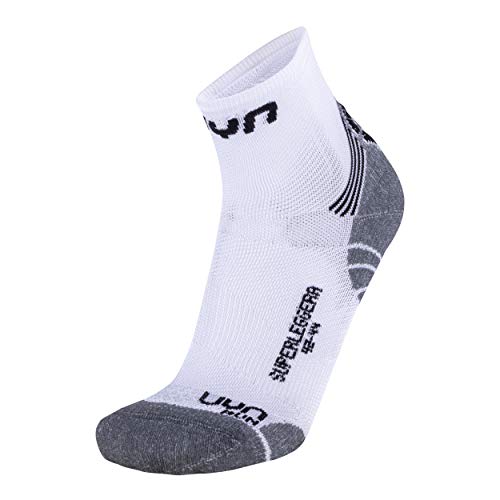 UYN Herren Run Superleggera Socke, White/Grey, 41 EU UYN Herren Run Superleggera Socke, White/Grey, 41 EU von UYN