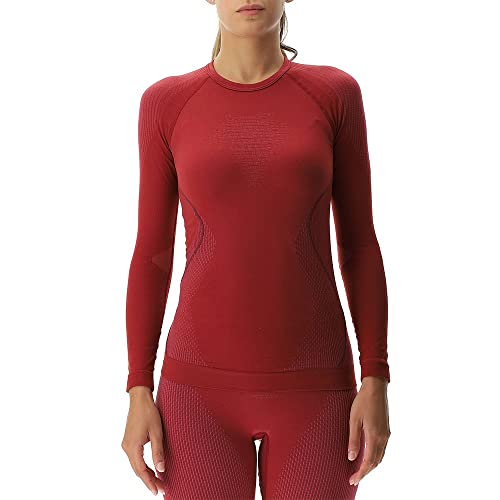 UYN U100009 EVOLUTYON UW LG_SL. T-Shirt Women's Anspruchsvolles Rot/Bordeaux/Bordeaux XS von UYN