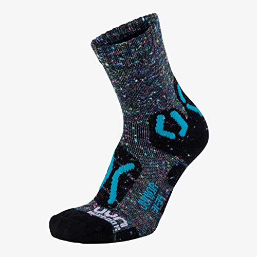 UYN Unisex Kinder Trekking Outdoor Explorer Kinder Socke, Grey Multicolor/Turquoise, 31W 34L EU UYN Unisex Kinder Trekking Outdoor Explorer Kinder Socke, Grey Multicolor/Turquoise, 31W 34L EU von UYN