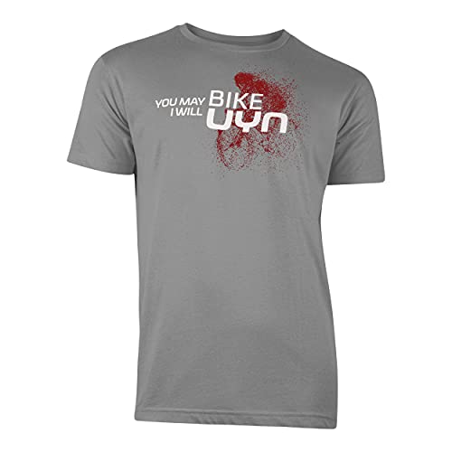 UYN Herren Club Biker T-Shirt, Sharkskin, XS von UYN