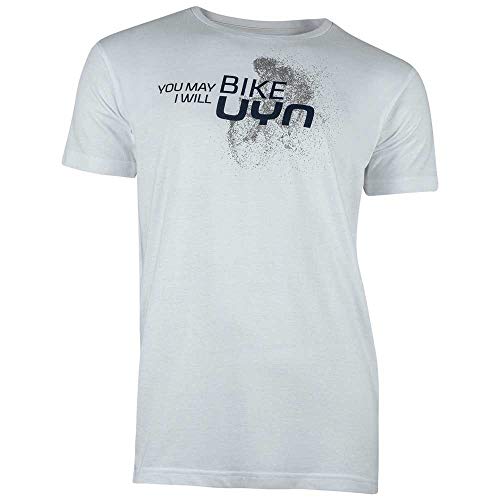 UYN Herren Club Biker T-Shirt, White, XS von UYN