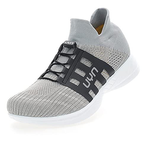 UYN Y100062-S057 Free Flow Metal Tune Sneaker Damen Silver/Grey EU 36 von UYN