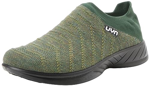 UYN Y100066-E083 3D Ribs Sabot Wool Black Sole Sneaker Herren Military Green EU 41 von UYN