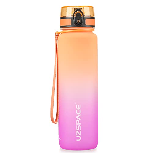 UZSPACE Trinkflasche 500ml/800ml/1L, Sport Trinkflasche Kinder Auslaufsicher, Tritan & BPA-frei Wasserflasche für fahrrad, fitness,Outdoor UZSPACE Trinkflasche 500ml/800ml/1L, Sport Trinkflasche Kinder Auslaufsicher, Tritan & BPA-frei Wasserflasche für fahrrad, fitness,Outdoor von UZSPACE