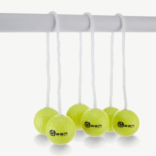 Uber Games Leiter-Wurfbolas (gelb) - Ersatzbälle für Leiter, 3 Stück - aus der Offiziellen Serie Echte Golf Bälle von Hochster Qualität - robust und langlebig Uber Games Leiter-Wurfbolas (gelb) - Ersatzbälle für Leiter, 3 Stück - aus der Offiziellen Serie Echte Golf Bälle von Hochster Qualität - robust und langlebig von Uber Games