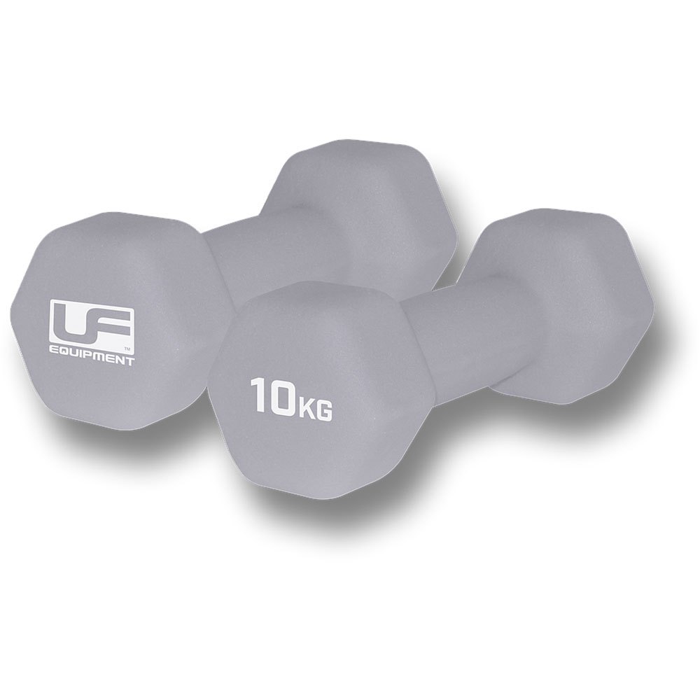 Ufe Hex Neoprene Coated Dumbbell 2 Units Durchsichtig 10 kg Ufe Hex Neoprene Coated Dumbbell 2 Units Durchsichtig 10 kg von Ufe