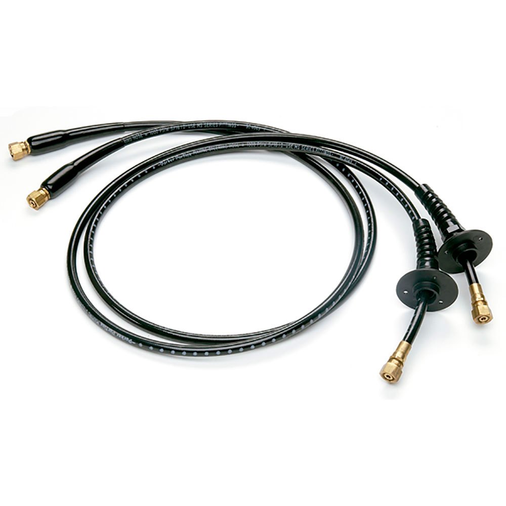 Uflex Hydraulic Hose Kit With Bulkhead Fittings Schwarz 12´ Uflex Hydraulic Hose Kit With Bulkhead Fittings Schwarz 12´ von Uflex