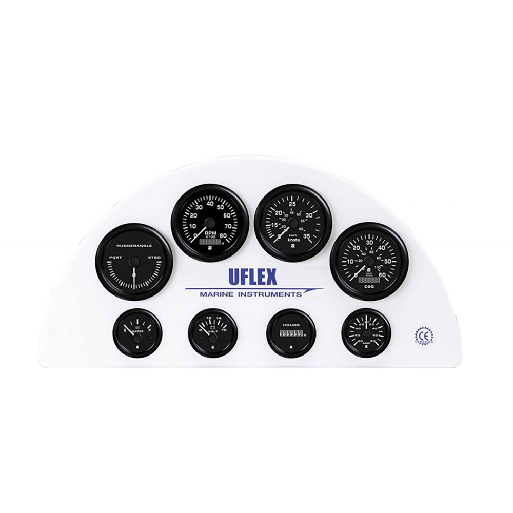 Uflex Ultra 10-16v Voltmeter Silber von Uflex