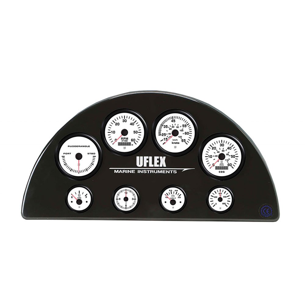 Uflex Ultra 10bar Manometer Silber von Uflex