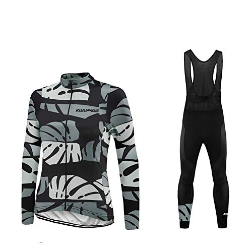 Uglyfrog Damen Langarm Radsportanzüge Radtrikot Set Radfahren Kleidung Langärmeliges Fahrradtrikot mit Thermofleecefutter Radhose mit Sitzpolster für Herbst/Winter Uglyfrog Damen Langarm Radsportanzüge Radtrikot Set Radfahren Kleidung Langärmeliges Fahrradtrikot mit Thermofleecefutter Radhose mit Sitzpolster für Herbst/Winter von Uglyfrog-2