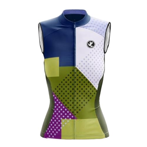 Uglyfrog Westen Damen Ärmellos Radtrikot Fahrradtrikot Fahrradbekleidung für Frau mit Elastische Mode Atmungsaktive Schnell Trocknen Stoff MJWL01F Uglyfrog Westen Damen Ärmellos Radtrikot Fahrradtrikot Fahrradbekleidung für Frau mit Elastische Mode Atmungsaktive Schnell Trocknen Stoff MJWL01F von Uglyfrog-2