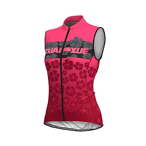 Uglyfrog Westen Damen Ärmellos Radtrikot Fahrradtrikot Fahrradbekleidung für Frau mit Elastische Mode Atmungsaktive Schnell Trocknen Stoff MJWL01F Uglyfrog Westen Damen Ärmellos Radtrikot Fahrradtrikot Fahrradbekleidung für Frau mit Elastische Mode Atmungsaktive Schnell Trocknen Stoff MJWL01F von Uglyfrog-2
