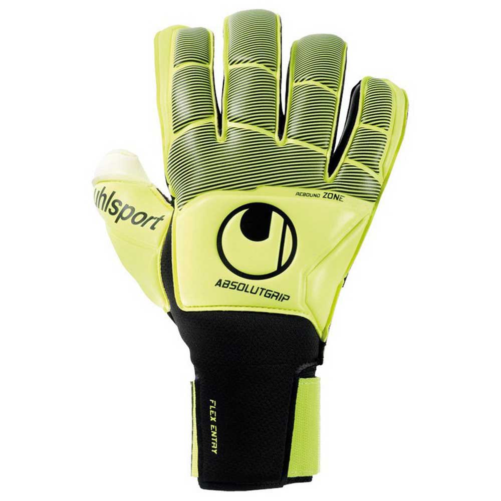 Uhlsport Absolutgrip Flex Frame Carbon Goalkeeper Gloves Gelb 9 von Uhlsport