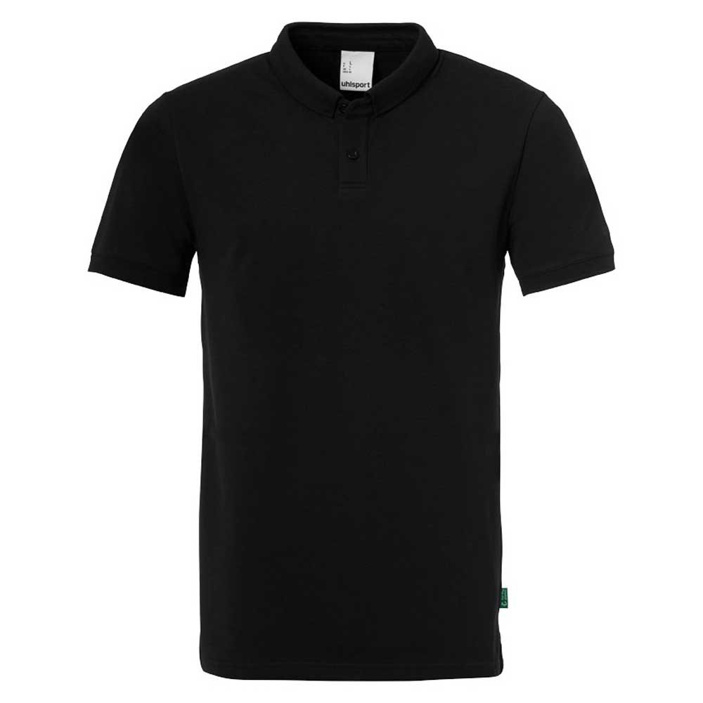 Uhlsport Essential Prime Short Sleeve Polo Schwarz XL Mann von Uhlsport